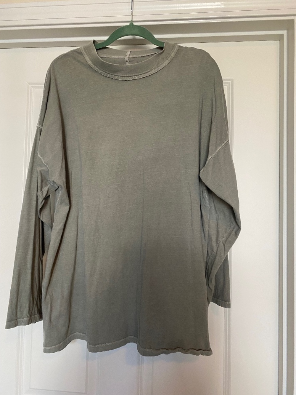 We the Free green long sleeved tee